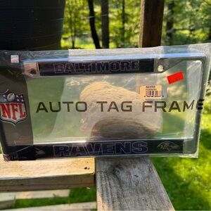Rico Industries NFL Baltimore Ravens  Auto Tag Frame NWT#2